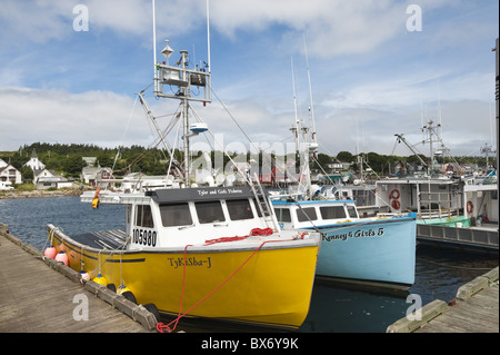 Westport village, Brier Island, Nova Scotia, Canada, North America Stock Photo