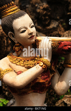 Thai Buddhist garden statue, Thailand. Stock Photo