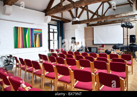 Performance Hall Corsham Court in Wiltshire home to Bath School of Art and Design (Academy of Art) part of Bath Spa University Stock Photo