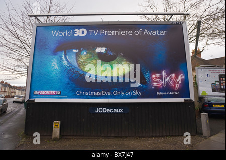 JCDecaux billboard site featuring advertising poster for BT broadband ...