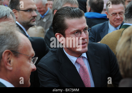 Dr. Karl-Theodor zu Guttenberg at a campaign event Stock Photo