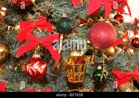 Christmas Tree Decorations Stock Photo