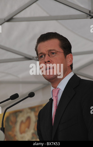 Dr. Karl-Theodor zu Guttenberg at a campaign event Stock Photo