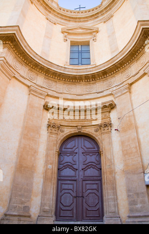 typical baroque church in sicily, italy Stock Photo