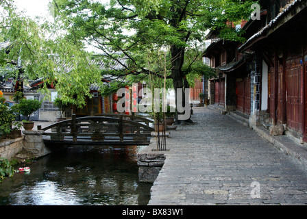 Lijiang's old town (Dayan), Yunnan, China Stock Photo