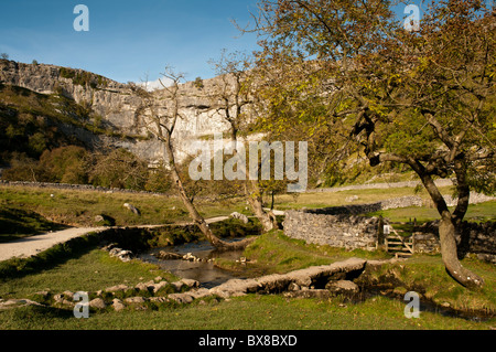 Malham Beck, North Yorkshire, United Kingdom Stock Photo