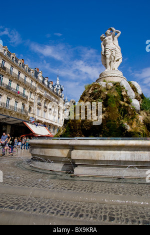 Montpellier, Place De La Comedie Stock Photo