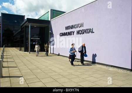 Withington Community Hospital and Treatment Centre,Withington, Manchester, England, UK Stock Photo