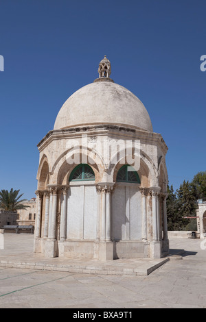 Dome of the Ascension - The Qubbat al-Miraj, Jerusalem, temple mount, Jerusalem Stock Photo