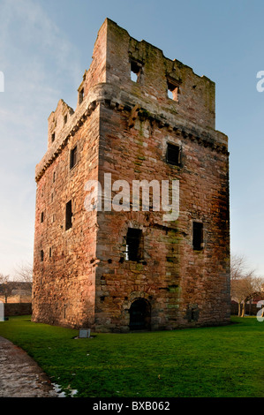 Preston Tower, East Lothian, Scotland, UK Stock Photo