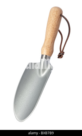 Garden Trowel  isolated on a white background. Stock Photo