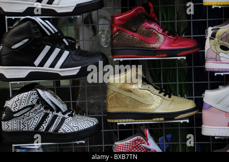 Puma badged running shoes, trainers, sneakers, maybe fake, for sale in the  Grand Bazaar, Istanbul, Turkey. DSC 7056 Stock Photo - Alamy