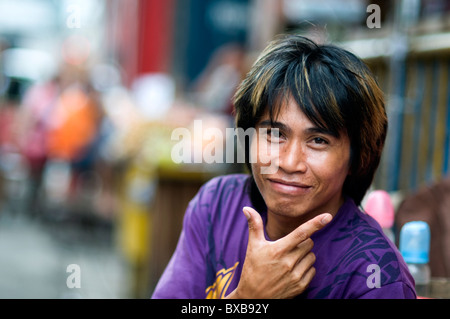 young man, cebu city, philippines Stock Photo