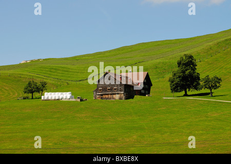 Farm house in the canton of Appenzell, Switzerland, Europe