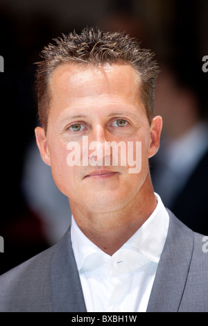 Michael Schumacher, former Formula One racing driver and Ferrari consultant at the 63. Internationale Automobilausstellung Stock Photo