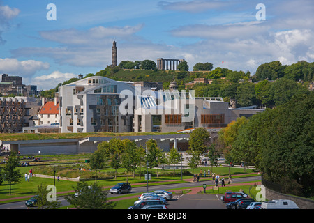 Scottish Parliament, Edinburgh, Lothians, Scotland, August 2010 Stock Photo