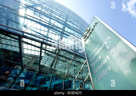 Headquarters of Sainsbury's in London, England, United Kingdom, Europe Stock Photo