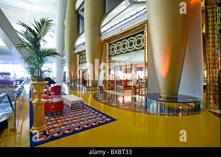 The luxury hotel Burj Al Arab, Dubai, United Arab Emirates Stock Photo