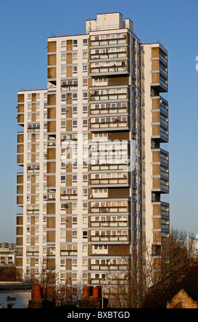 Tower block in Wandsworth, London, England Stock Photo