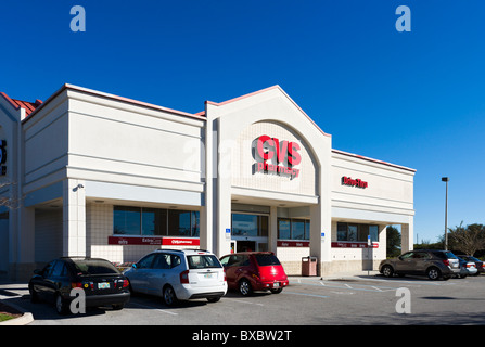 CVS Pharmacy, Haines City, Florida, USA Stock Photo