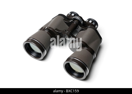 Binoculars, Cut Out. Stock Photo