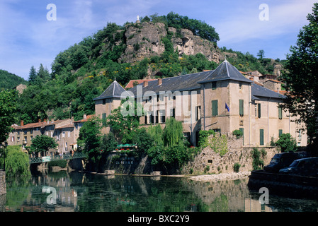 France, Herault, village of Lunas Stock Photo - Alamy