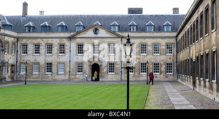 Peterhouse is the oldest and also the smallest college in the university of Cambridge, England. Stock Photo