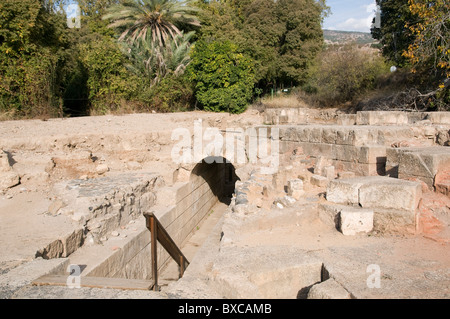 The Palace of Agrippa II from the first century CE, Stock Photo