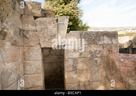 The Palace of Agrippa II from the first century CE, Stock Photo