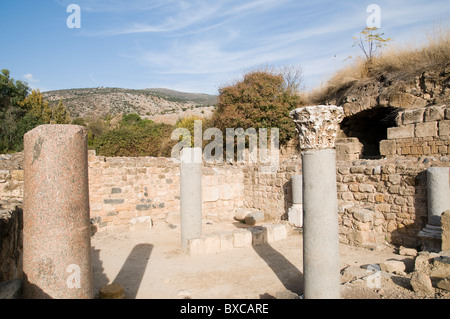 The Palace of Agrippa II from the first century CE, Stock Photo