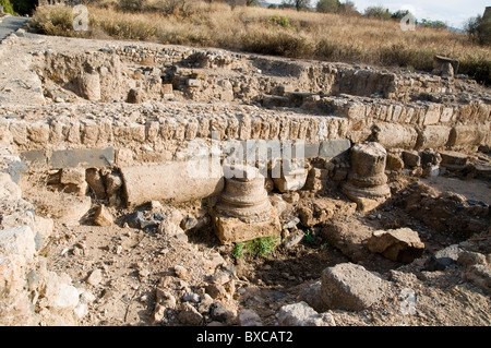 The Palace of Agrippa II from the first century CE, Stock Photo