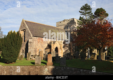 Biggar Kirk or Church of St Mary, Biggar, South Lanarkshire, Scotland, UK Stock Photo