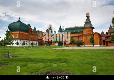 Kolomna. The wooden palace of Tsar Alexei Mikhailovich Stock Photo
