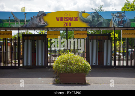 Whipsnade zoo entrance, England Stock Photo