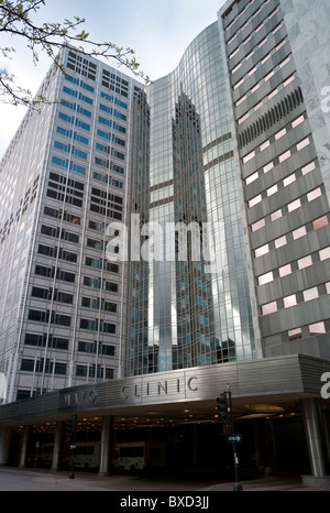 Downtown Campus in Rochester, Minnesota, USA Stock Photo