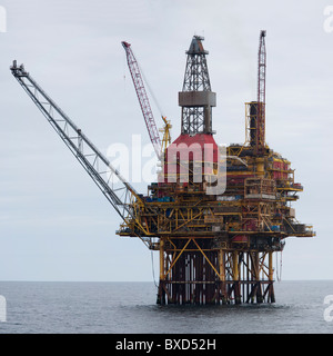 Turn A oil production rig Stock Photo