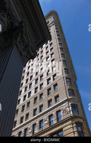Flat iron building in New York City Stock Photo