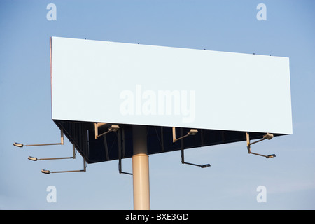 Blank billboard Stock Photo