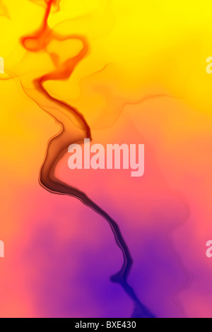 Abstract background colorful - waves and swirl Stock Photo
