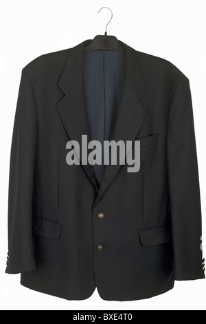 mans black jacket Stock Photo