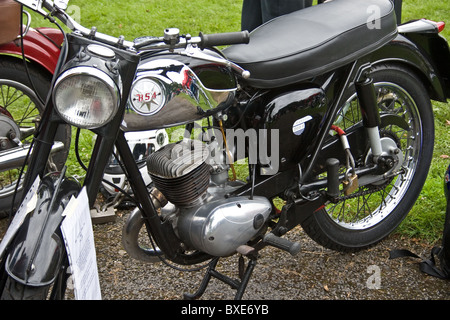 1968 BSA Bantam D14/4 175cc Motorbike, Manchester, UK Stock Photo