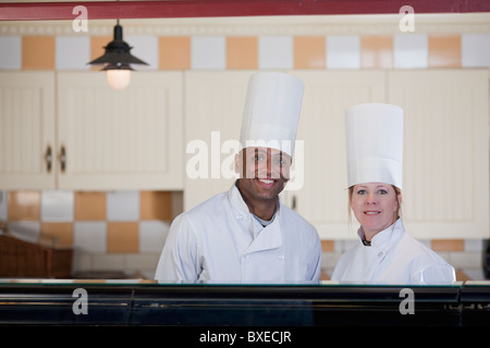 Patisserie chefs Stock Photo