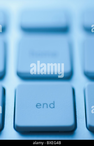 End key on keyboard Stock Photo