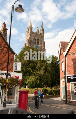 Village Church Tenterden Kent UK Stock Photo