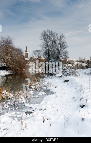 Winter in Wiltshire Stock Photo