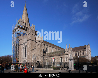 Saint Patrick's Cathedral Dublin Ireland Stock Photo