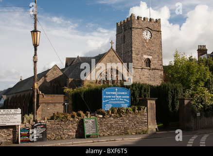 Parish Church at Lynton, North Devon, UK Stock Photo