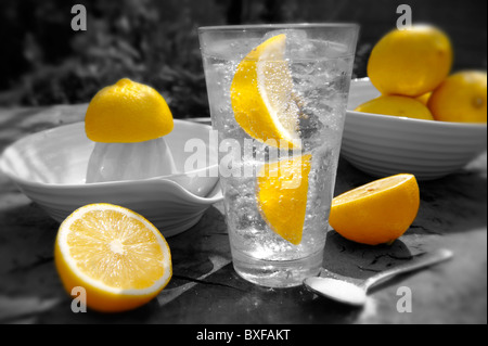 Home made lemonade Stock Photo