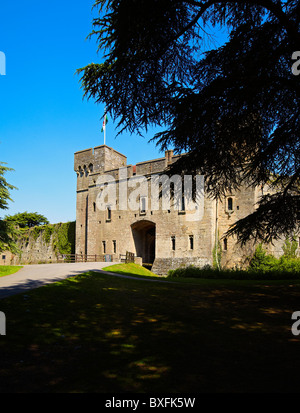 Caldicot Castle, Caldicot, South Wales, UK Stock Photo