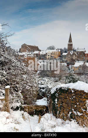 Winter in Wiltshire Stock Photo